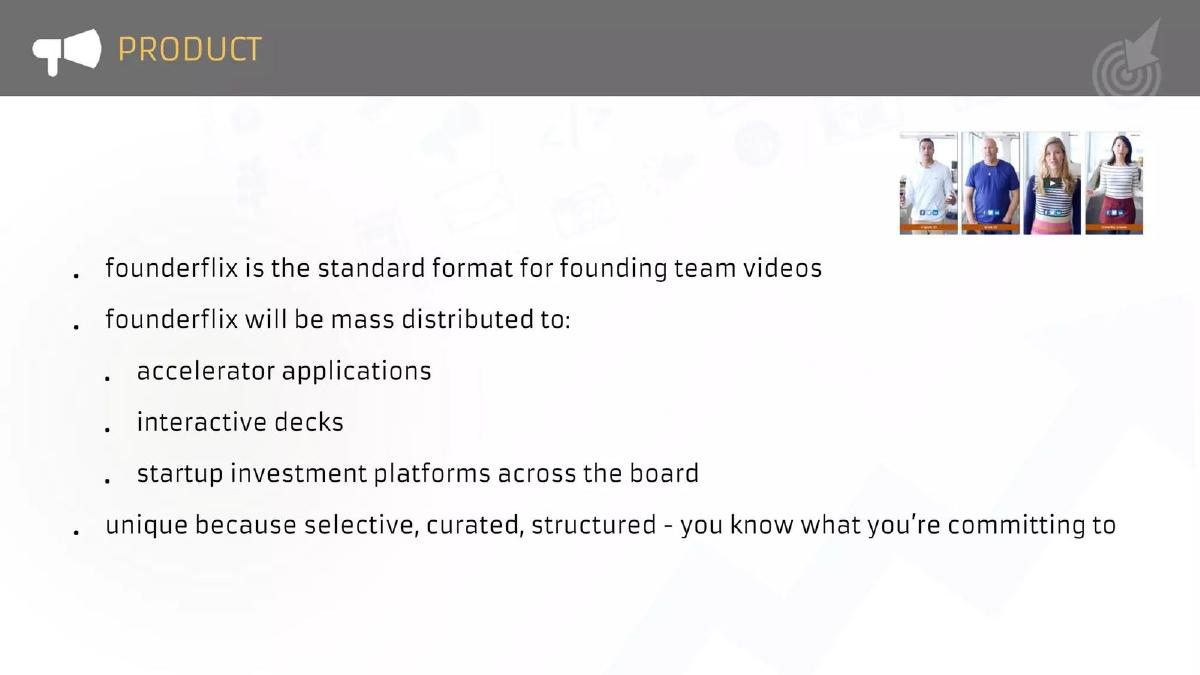 Founderflix pitch deck slide 6 of 16