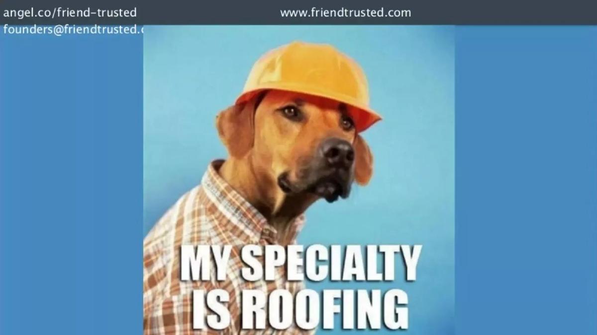 Friend Trusted pitch deck slide 5 of 14