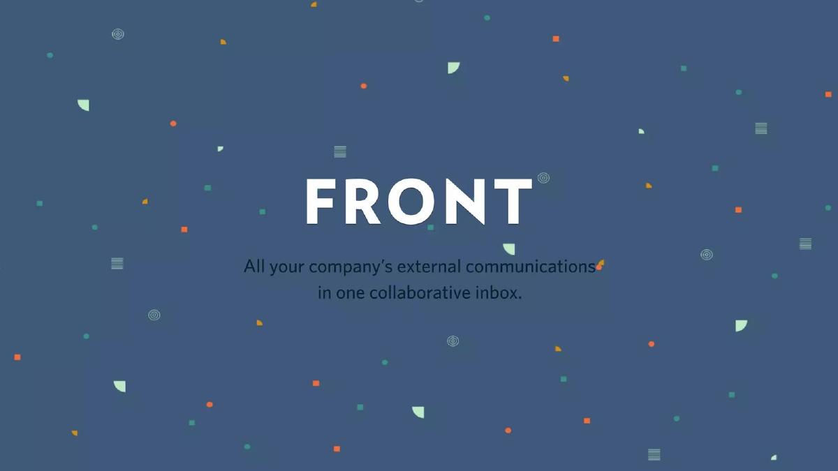 Front pitch deck slide 1 of 21
