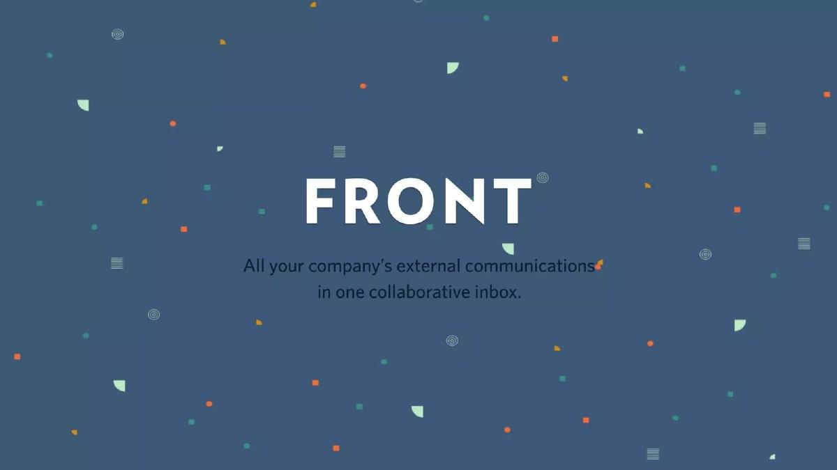 Front pitch deck slide 1 of 21
