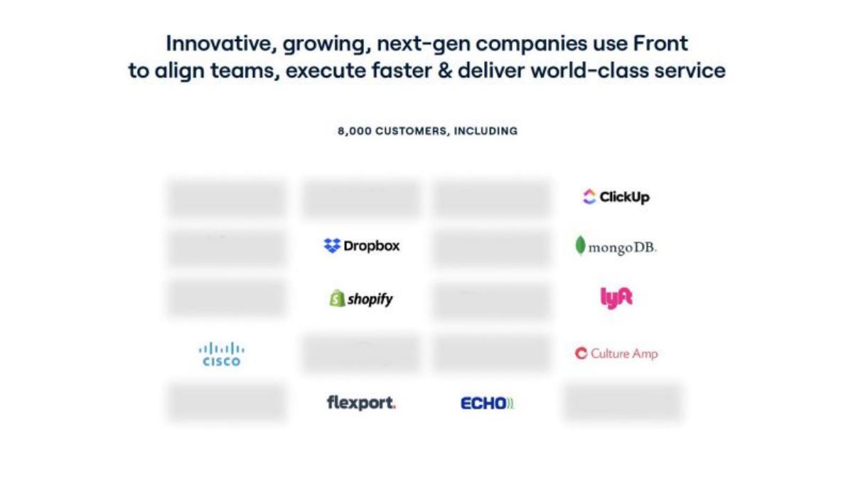 Front pitch deck slide 3 of 12