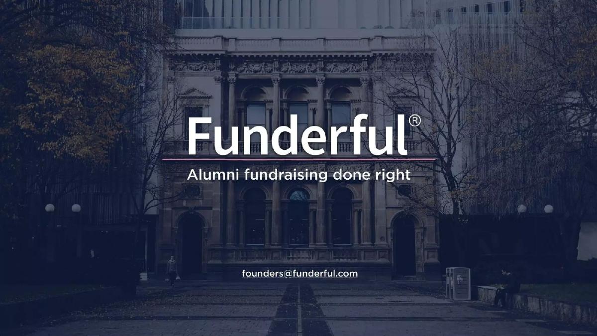 Funderful pitch deck slide 3 of 13