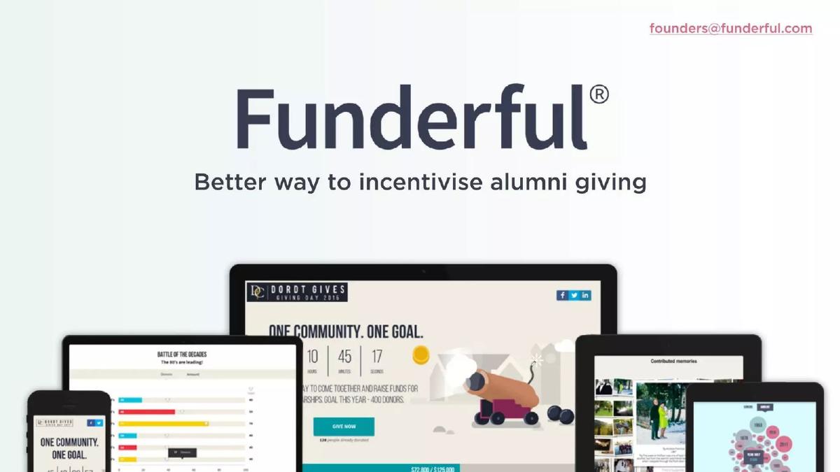 Funderful pitch deck slide 6 of 13