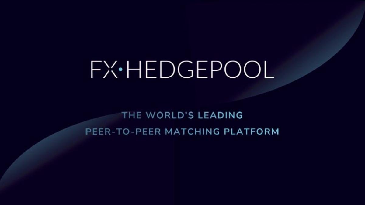 FX HedgePool pitch deck slide 1 of 11