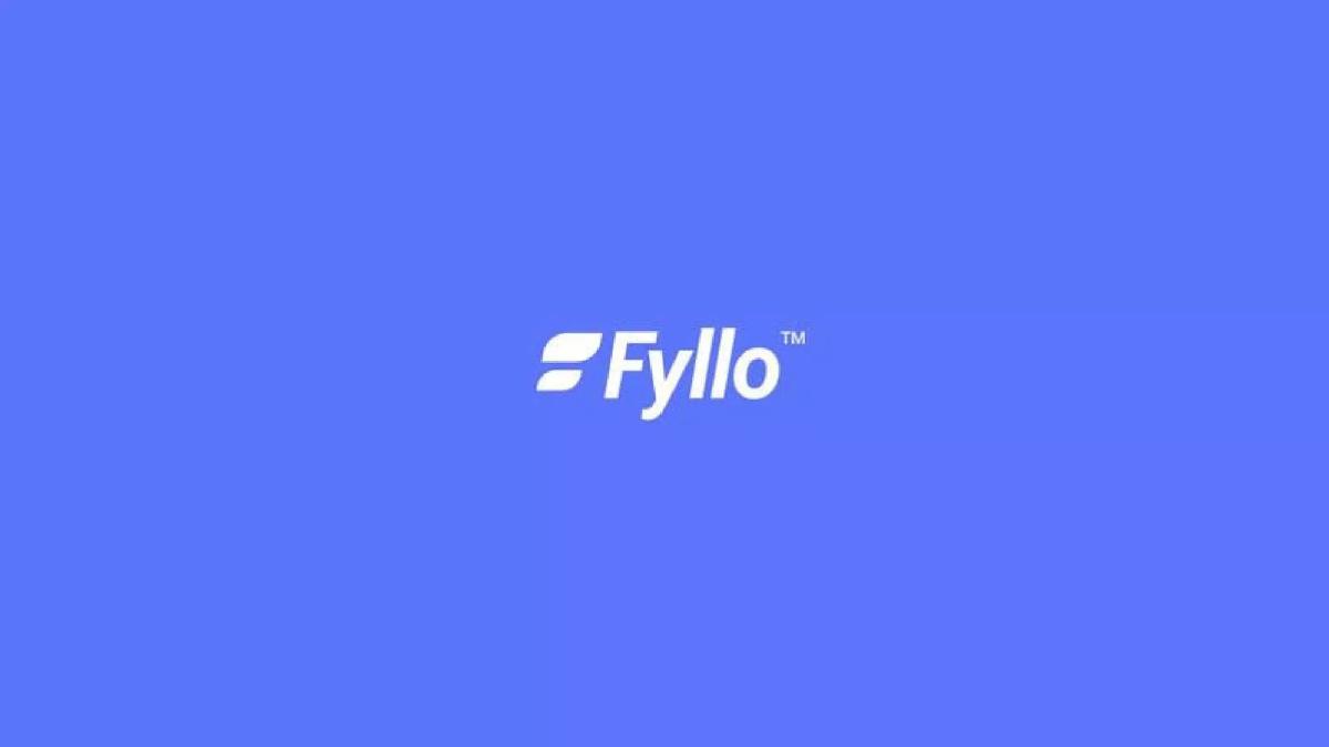 Fyllo pitch deck slide 1 of 14