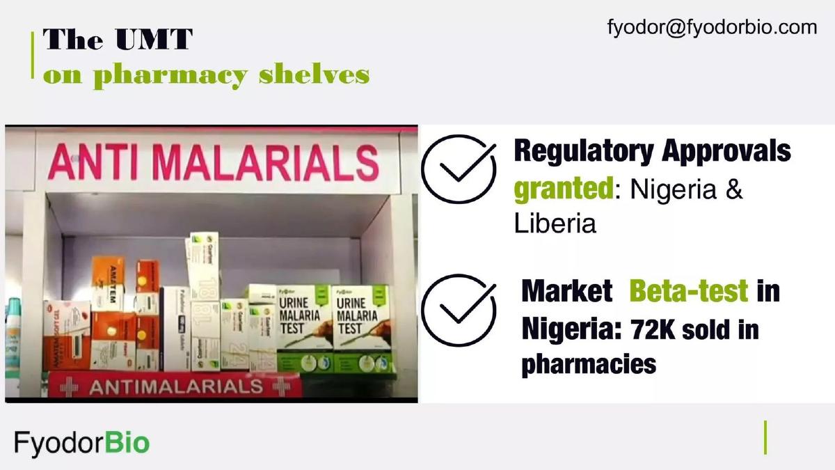 Fyodor Biotechnologies pitch deck slide 4 of 7