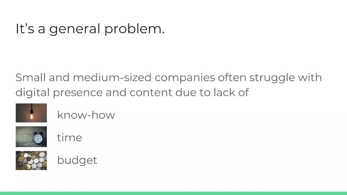 Galvanize pitch deck slide 3 of 13