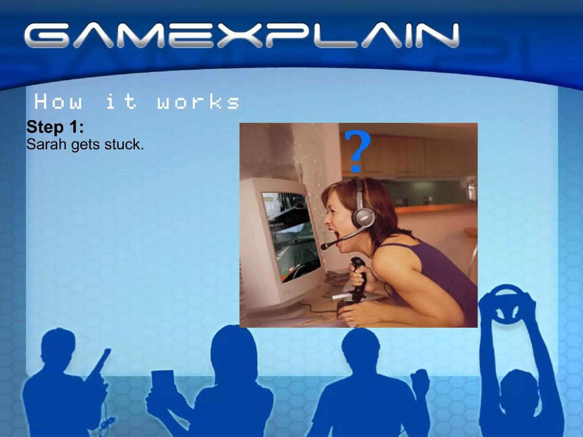 GameXplain pitch deck slide 6 of 15