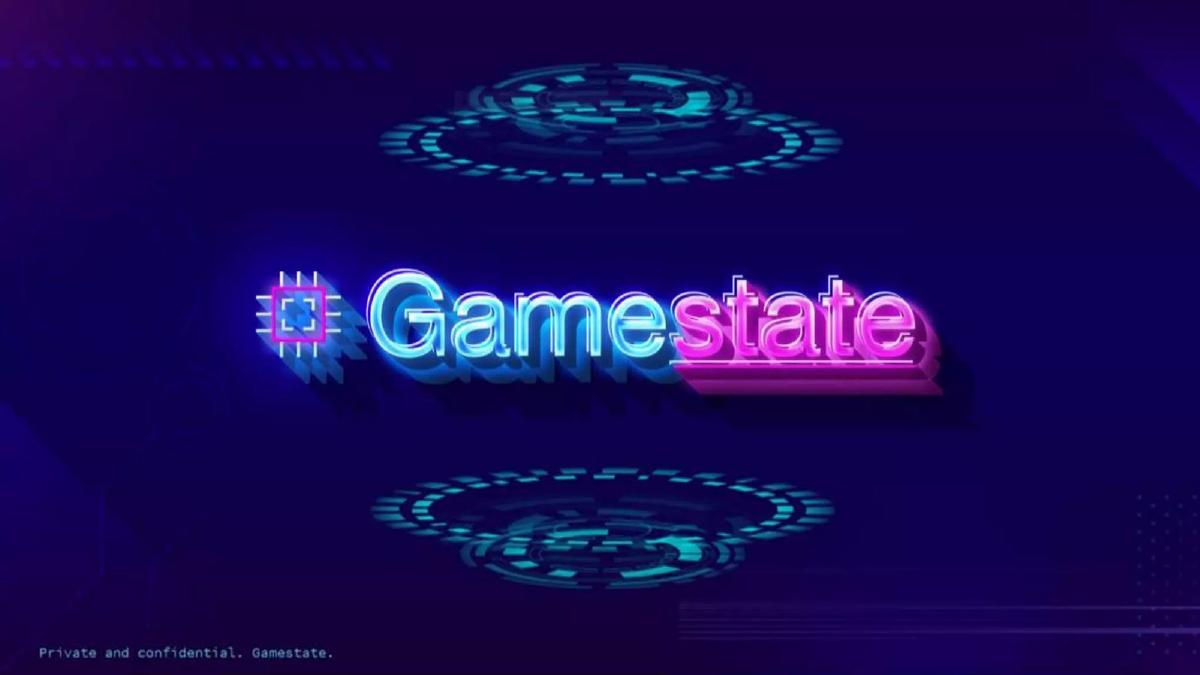 Gamestate pitch deck slide 1 of 31