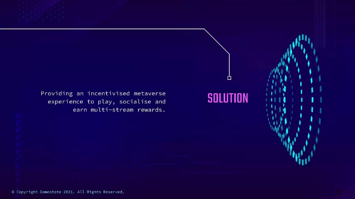 Gamestate pitch deck slide 3 of 31