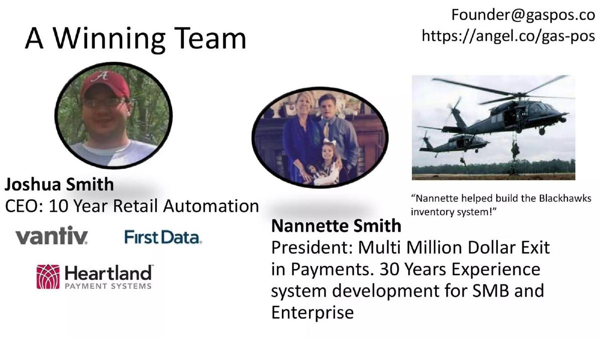 Gas Pos pitch deck slide 6 of 7