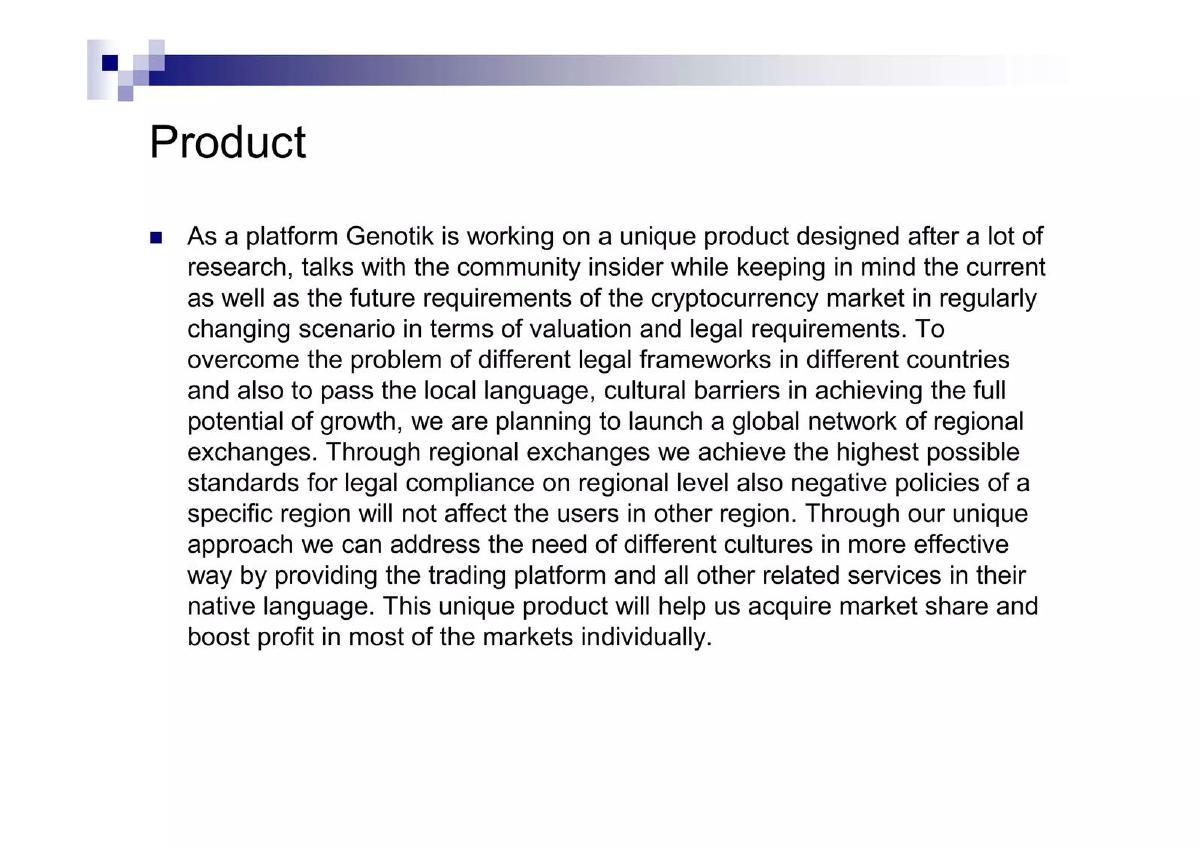 Genotik pitch deck slide 6 of 16