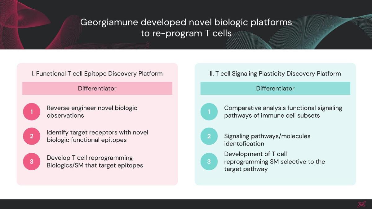 Georgiamune pitch deck slide 4 of 20