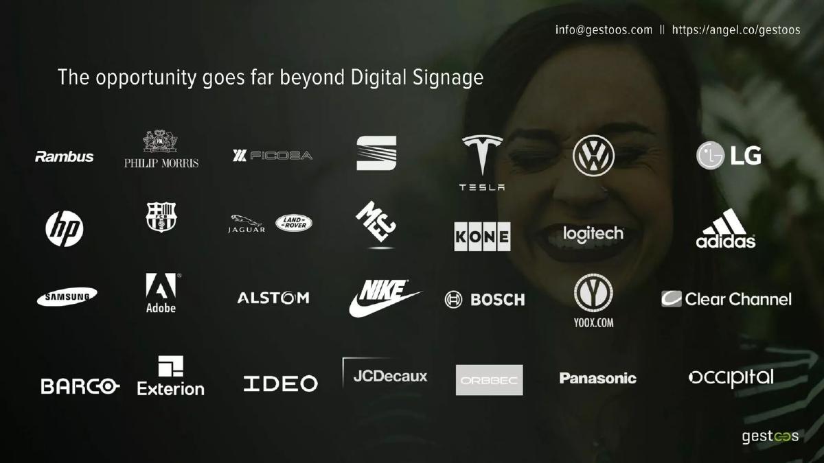 Gestoos pitch deck slide 5 of 9