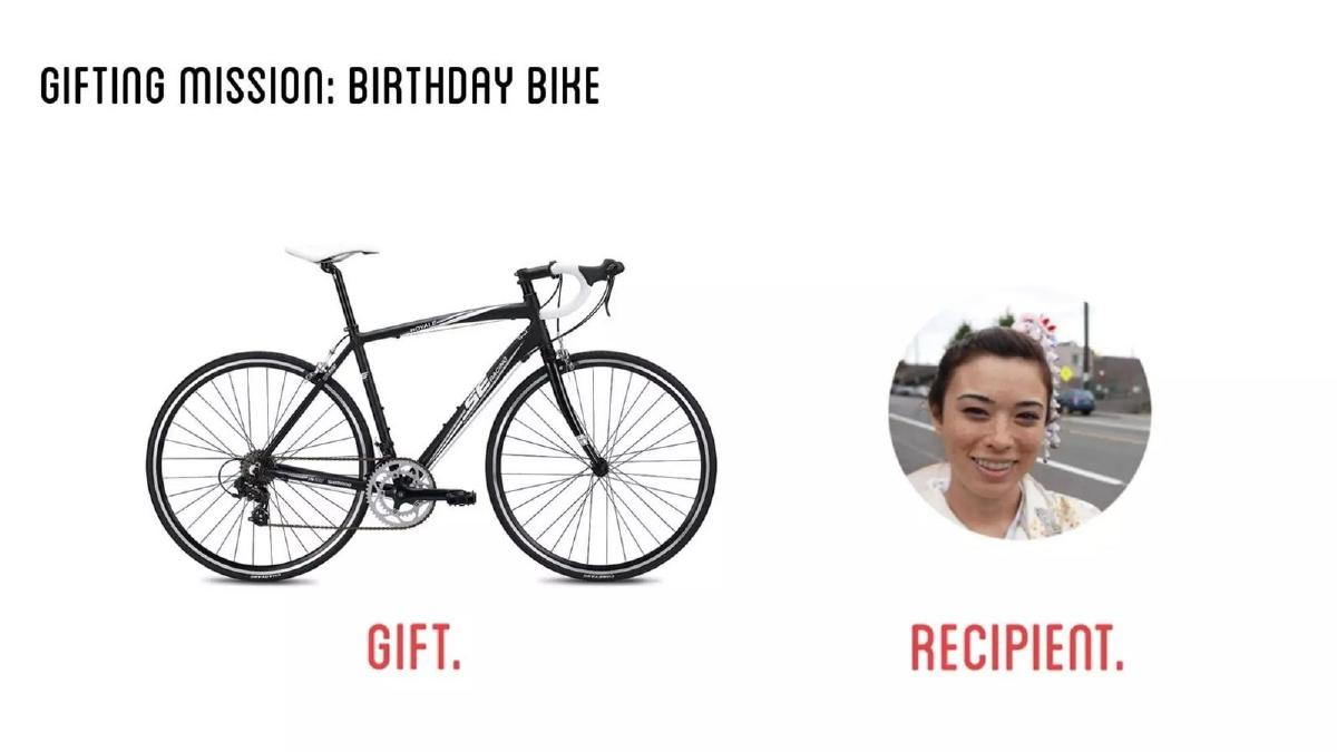 GiftStarter pitch deck slide 3 of 11