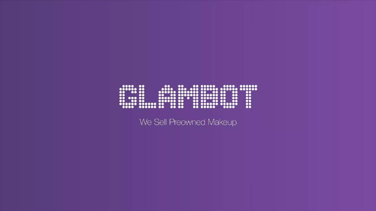 Glambot pitch deck slide 1 of 8