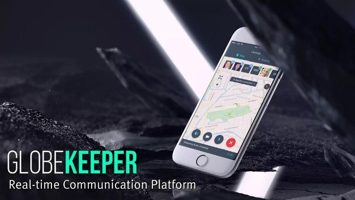 GlobeKeeper pitch deck slide 1 of 16