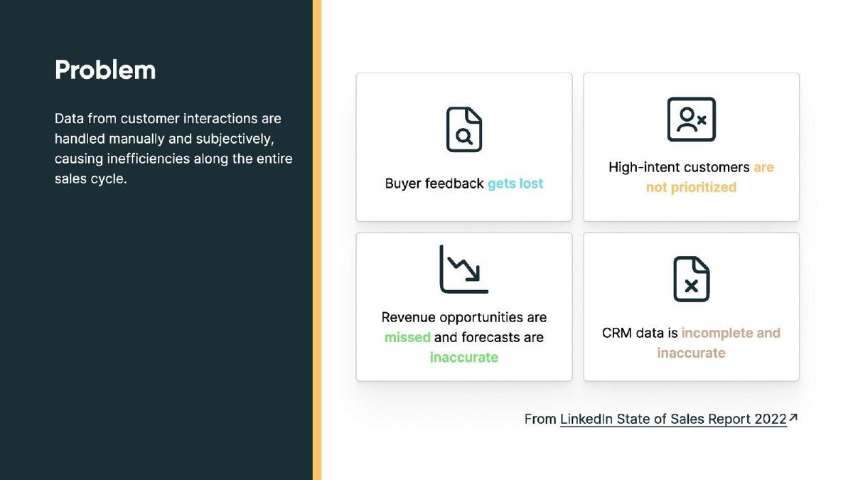 Glyphic AI pitch deck slide 4 of 11