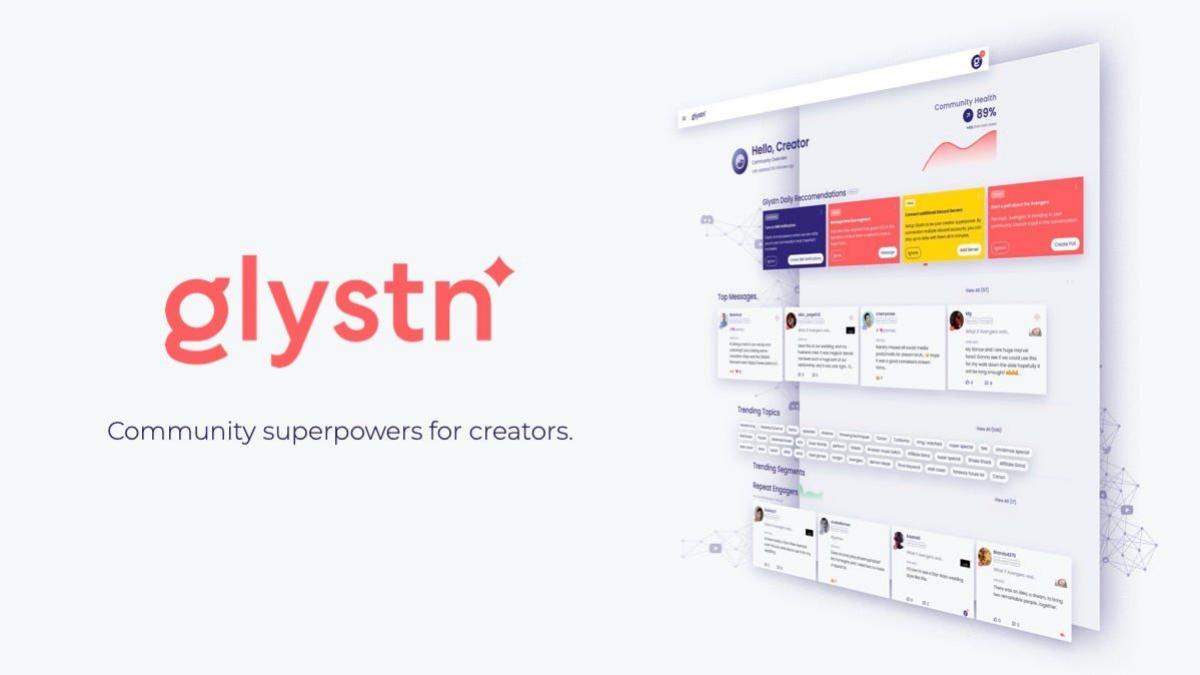 Glystn pitch deck slide 1 of 15
