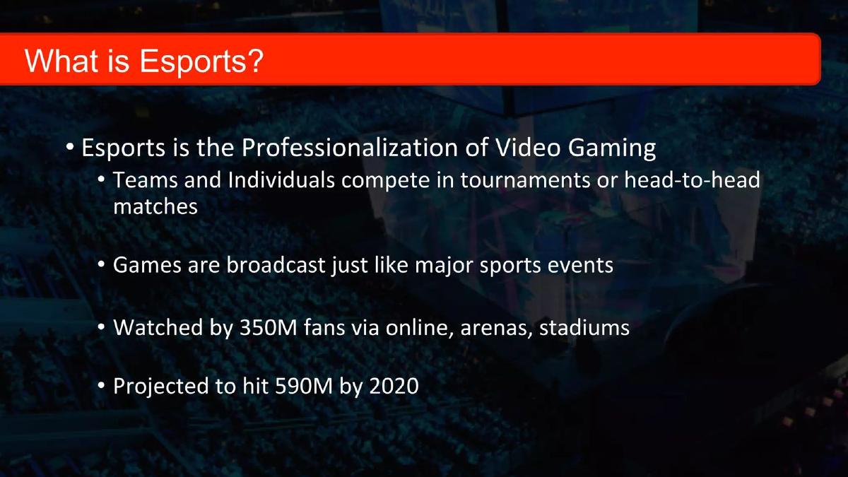 Esports Entertainment Group, Inc. (GMBL) pitch deck slide 2 of 26