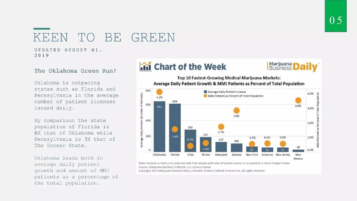 GO GO CANNABIZ pitch deck slide 6 of 14