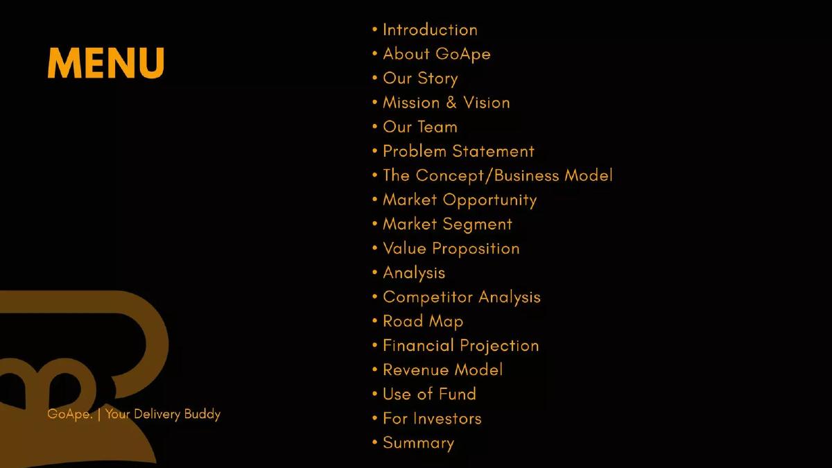 GoApe ECF pitch deck slide 2 of 29