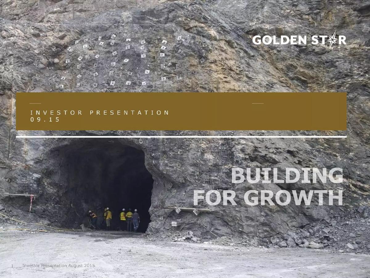 Golden Star pitch deck slide 1 of 24