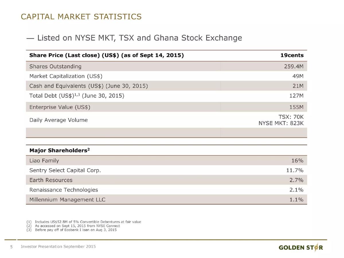 Golden Star pitch deck slide 5 of 24