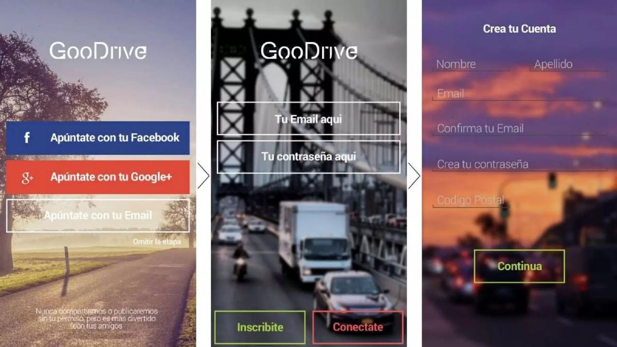 Goodrive pitch deck slide 5 of 10