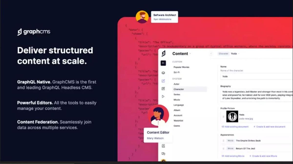 GraphCMS pitch deck slide 5 of 8