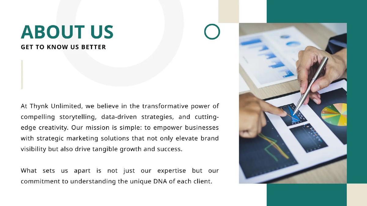 Thynk Unlimited pitch deck slide 4 of 16