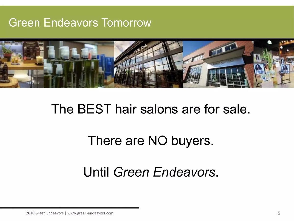 Green Endeavors, Inc. pitch deck slide 5 of 30