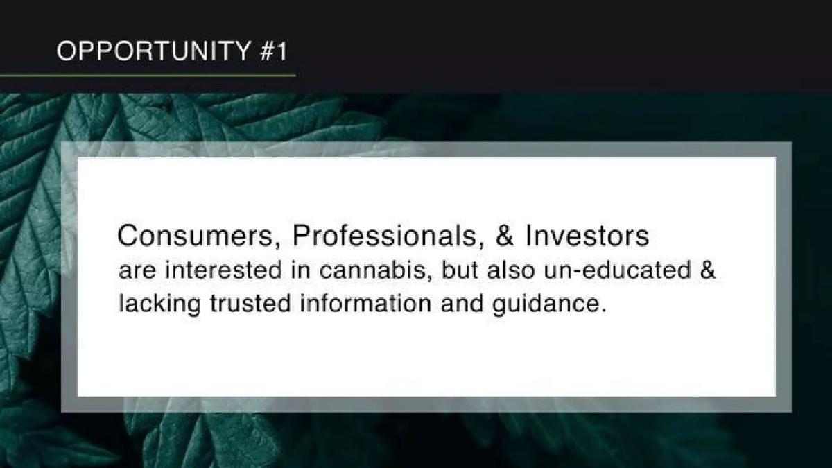 Green Flower Media pitch deck slide 4 of 18