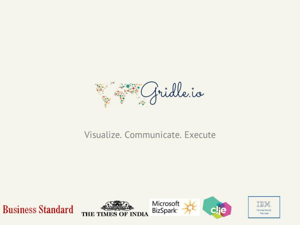 Gridle.io pitch deck slide 1 of 16