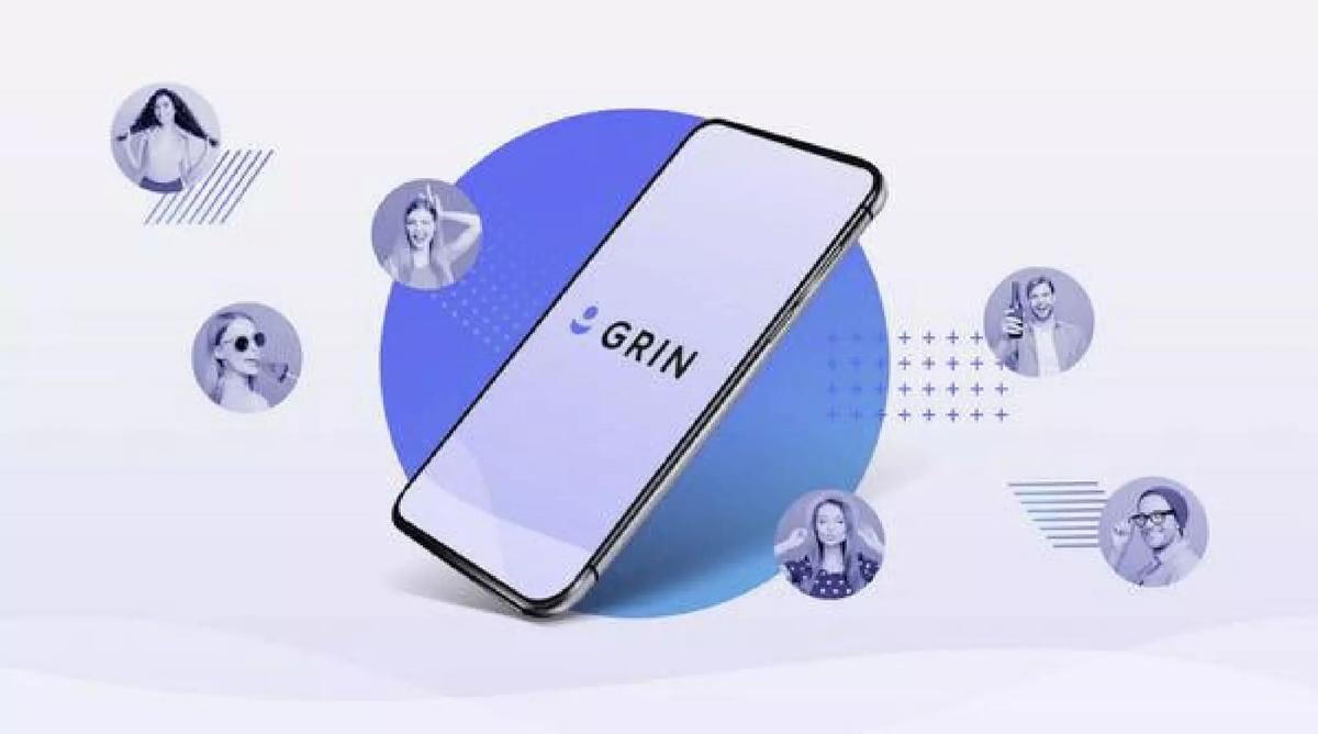 GRIN pitch deck slide 1 of 11