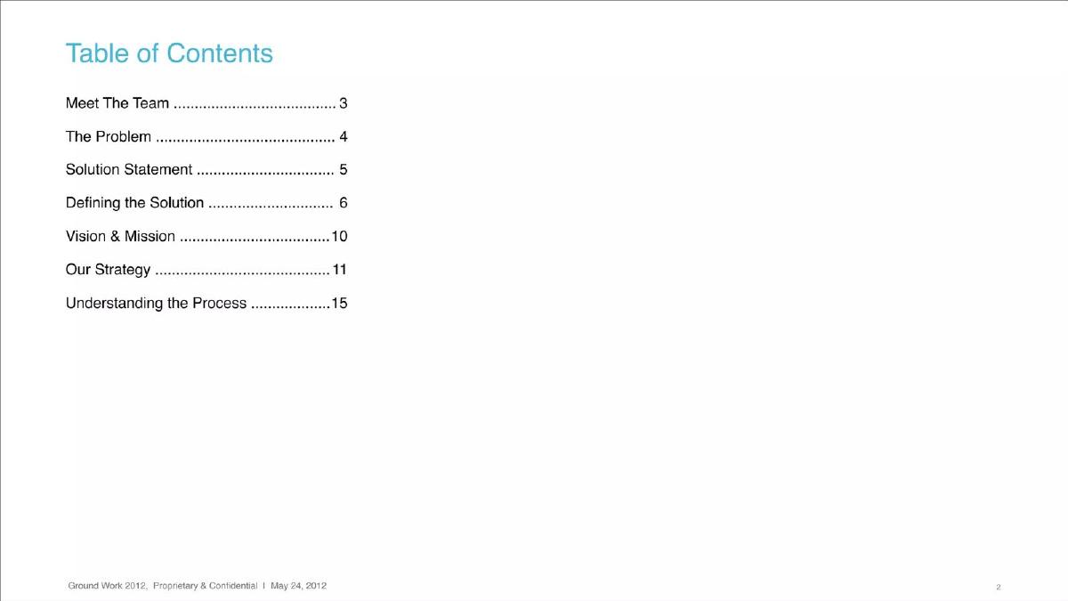 GroundWORK pitch deck slide 2 of 18