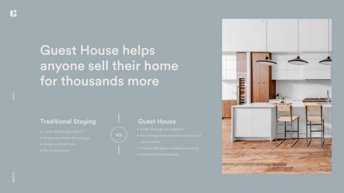 Guest House pitch deck slide 5 of 21