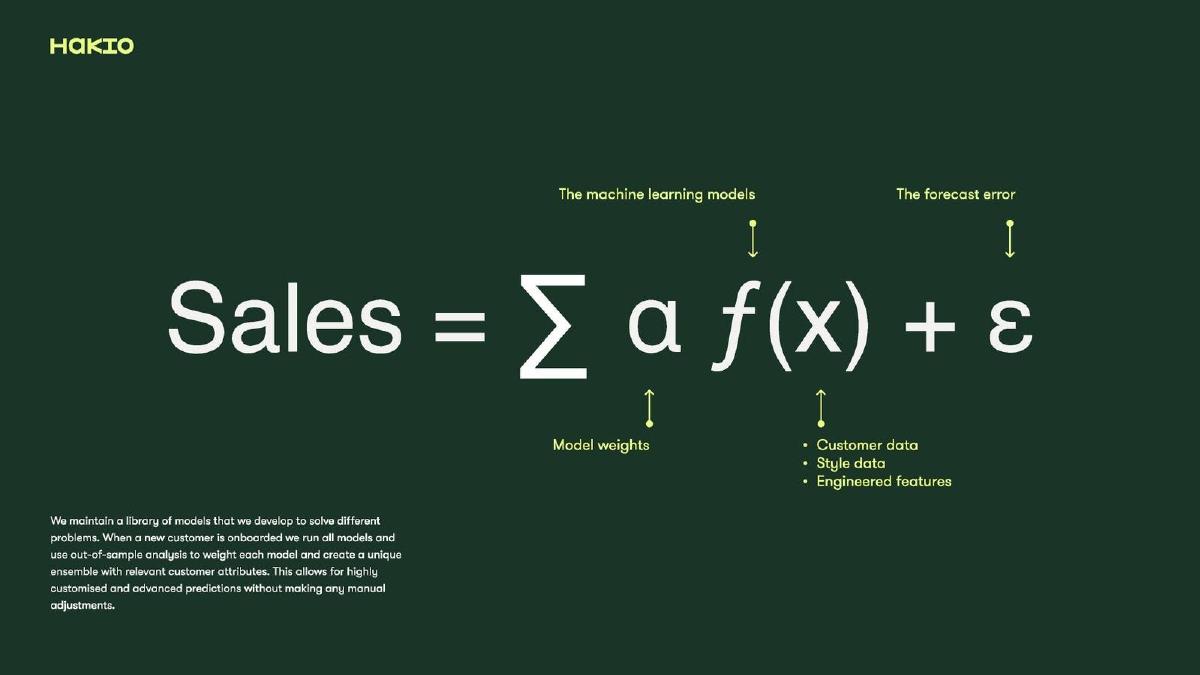 Hakio pitch deck slide 6 of 9