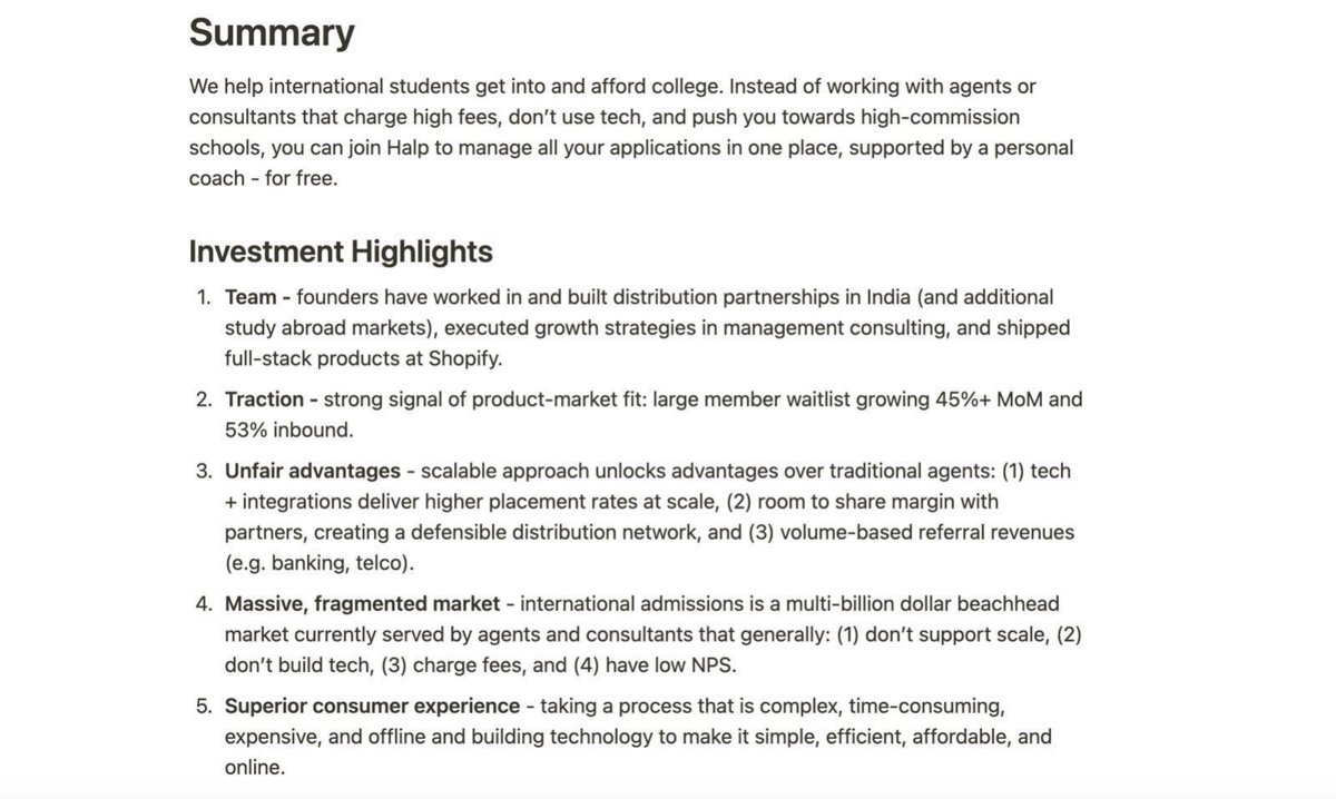 Halp pitch deck slide 1 of 7