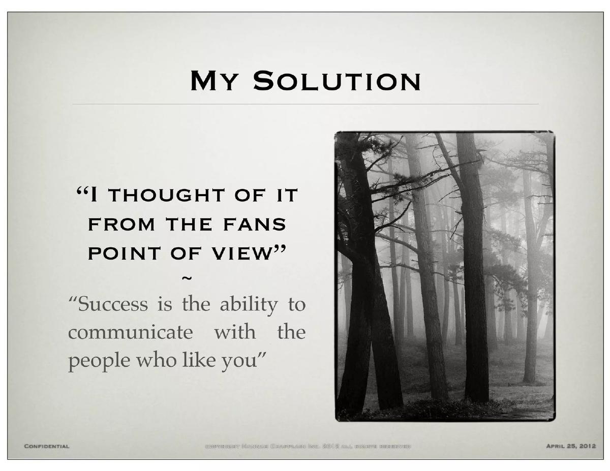 Hannah Chapplain pitch deck slide 4 of 19