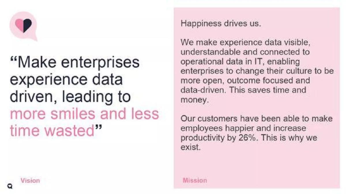 HappySignals pitch deck slide 2 of 15
