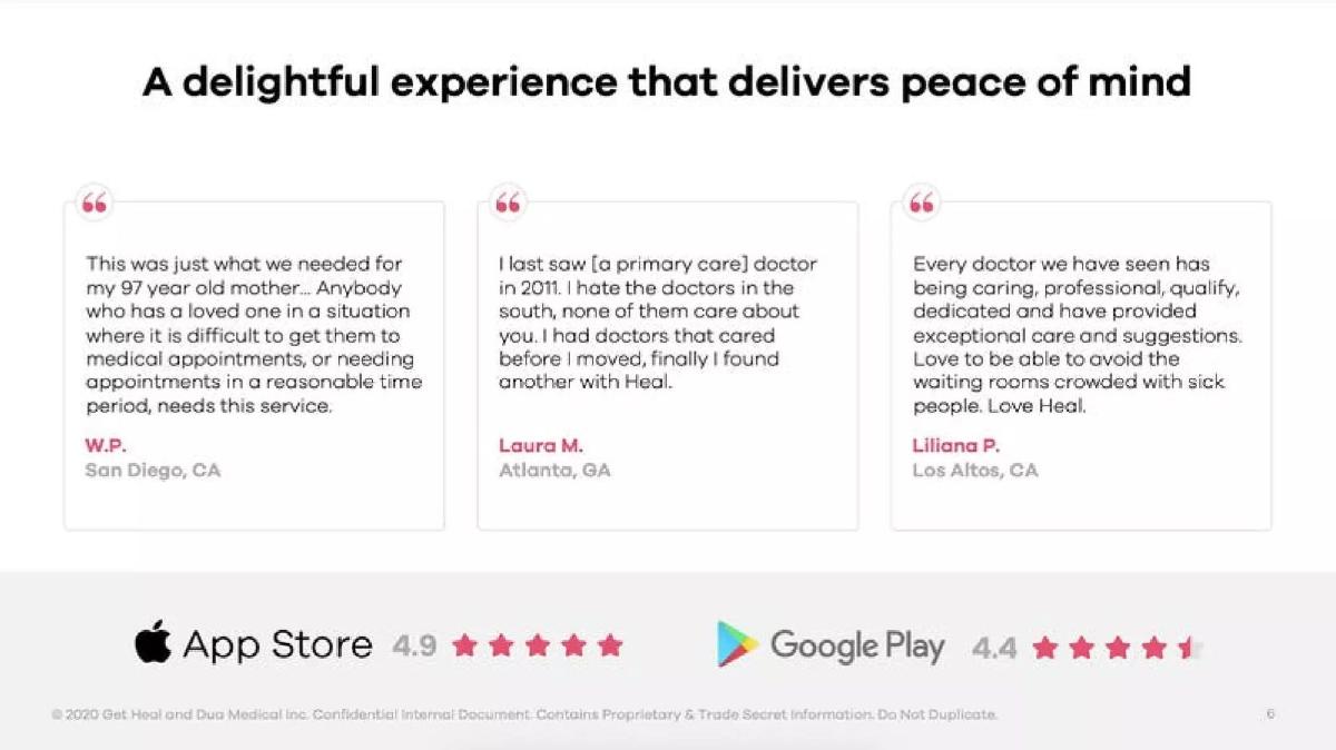 Heal pitch deck slide 6 of 23