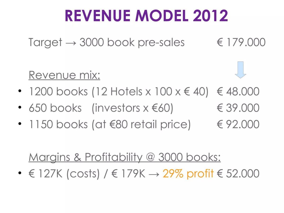 Health Cuisine pitch deck business-model slide 25