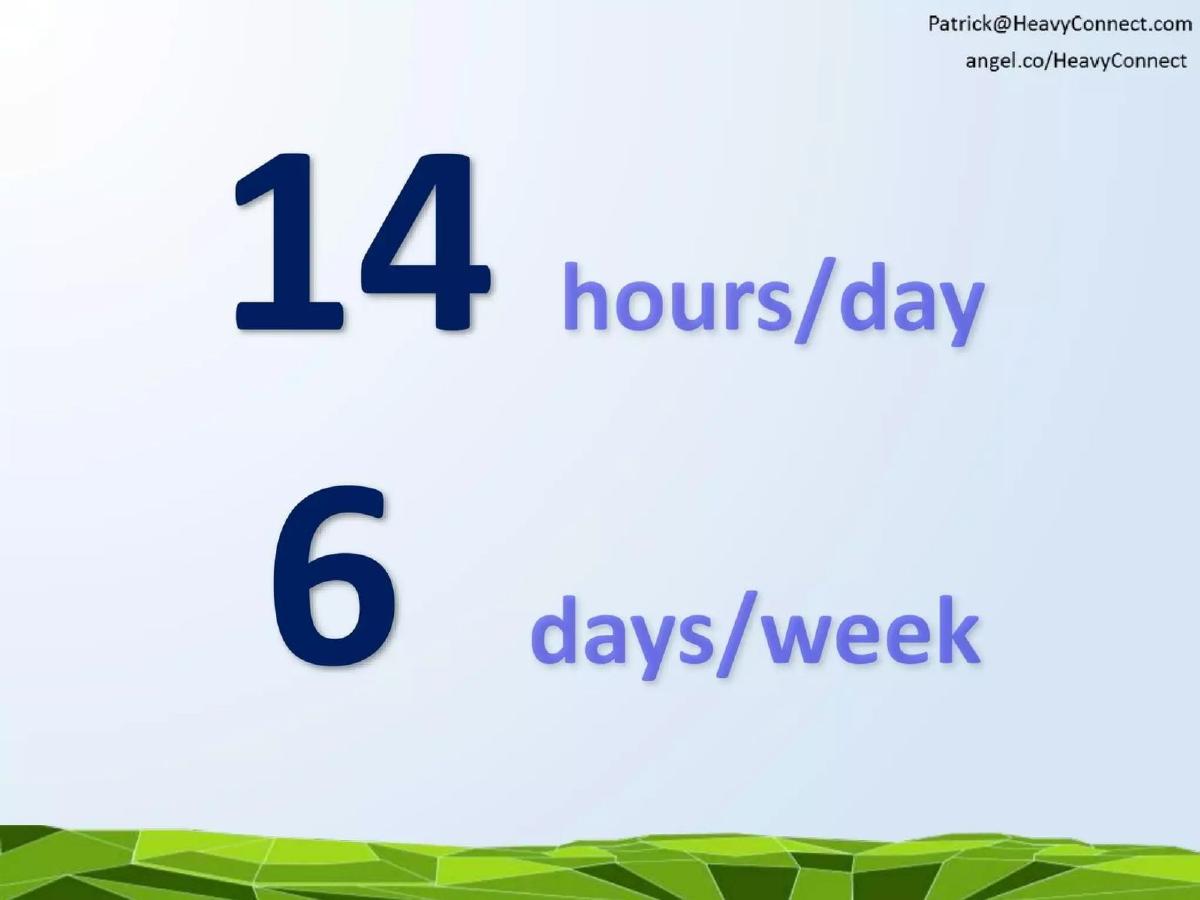 HeavyConnect pitch deck slide 2 of 7
