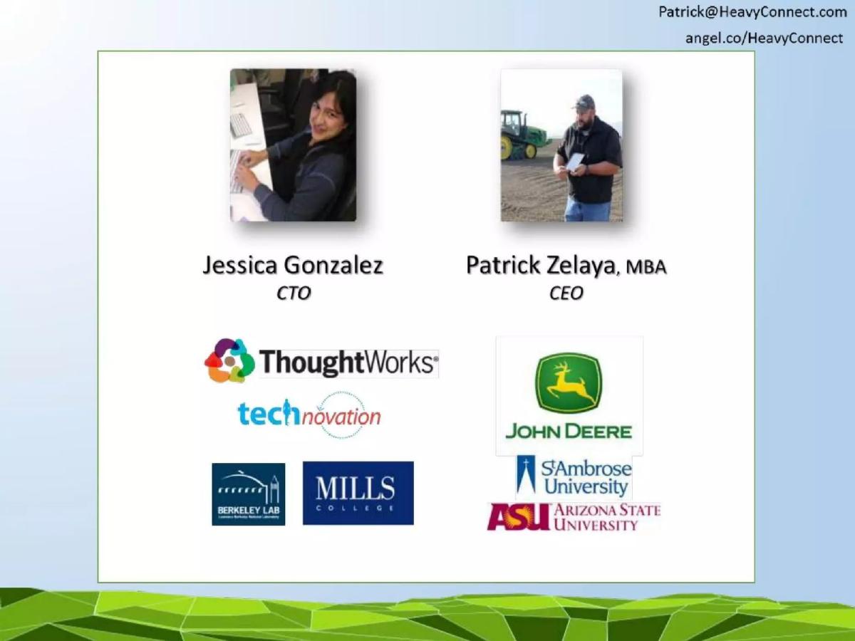 HeavyConnect pitch deck slide 4 of 7