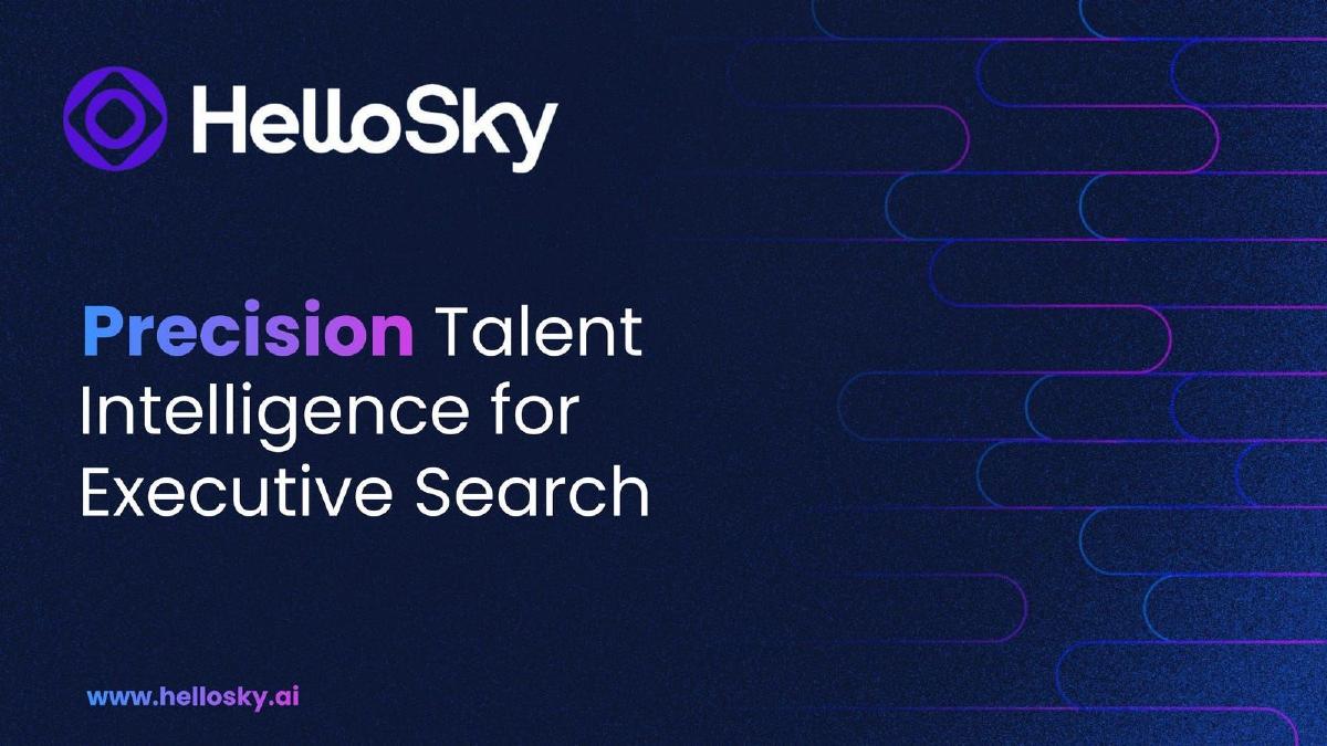 HelloSky pitch deck slide 1 of 8