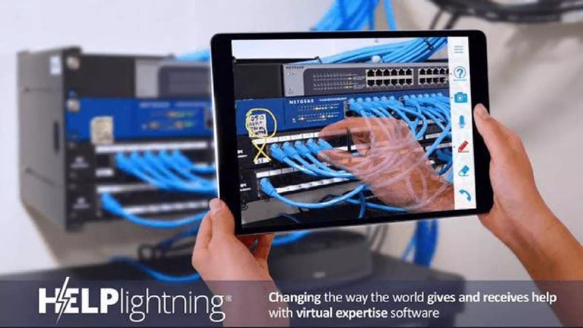Help Lightning pitch deck slide 1 of 9