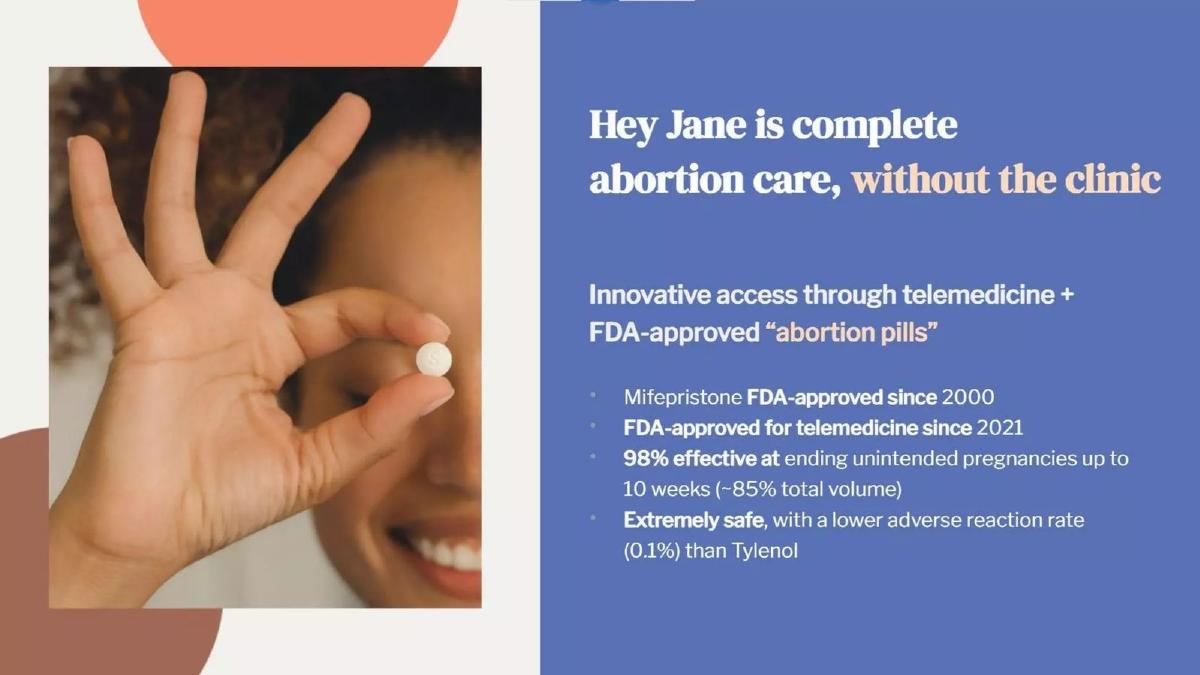 Hey Jane pitch deck slide 5 of 13