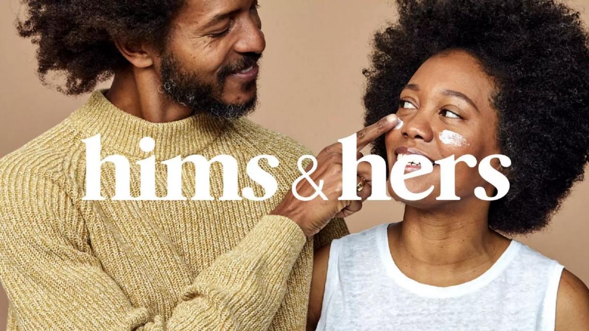 Hims & Hers pitch deck slide 1 of 43