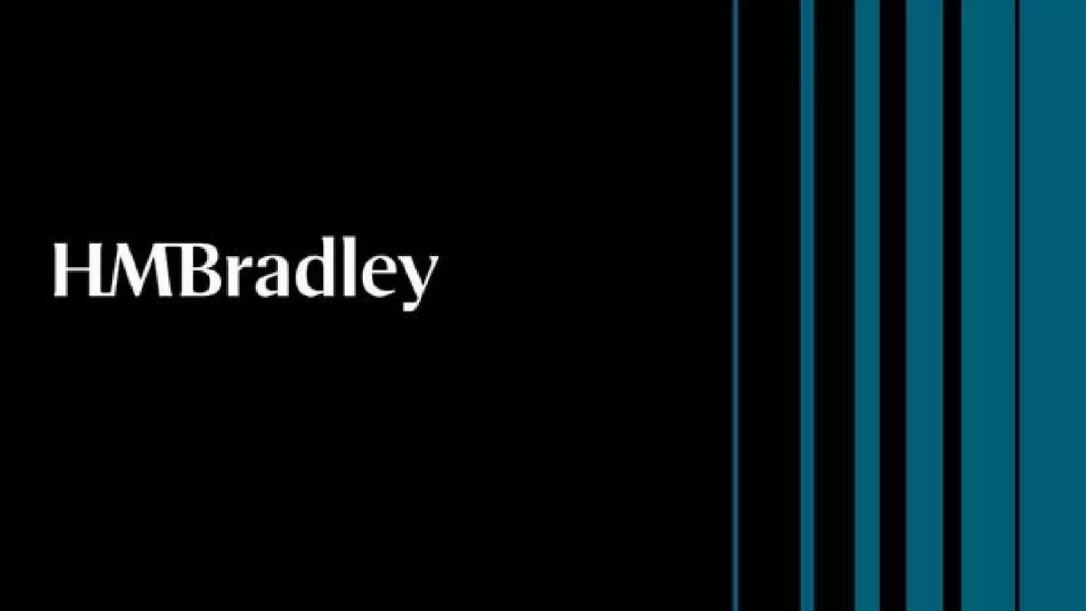 HMBradley pitch deck slide 1 of 14
